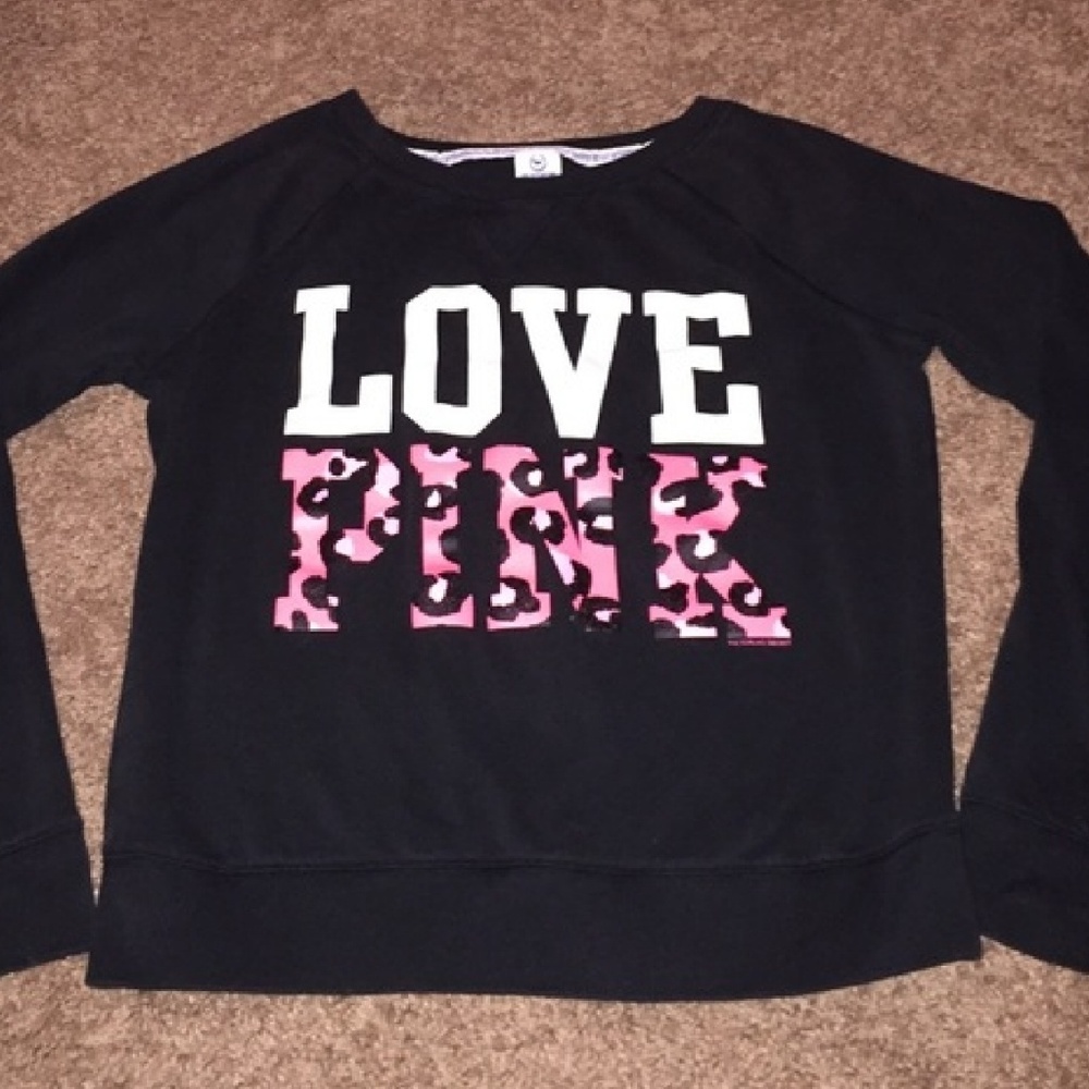 "Love Pink" Pullover